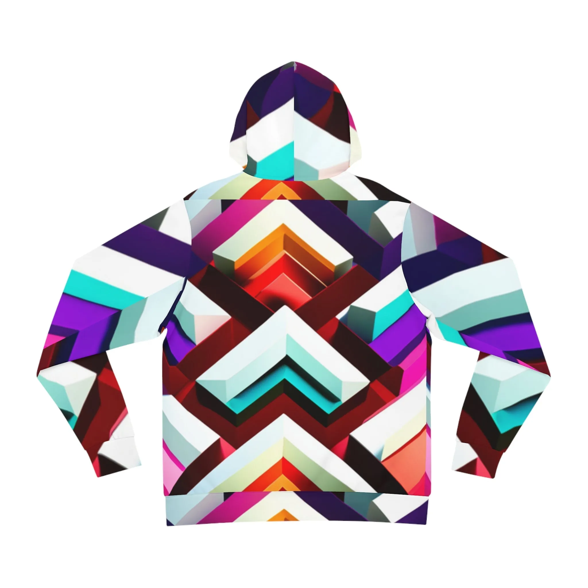 3d zigzag Fashion Hoodie