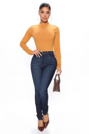 All For One Universal High Rise Skinny Jeans - Dark Wash
