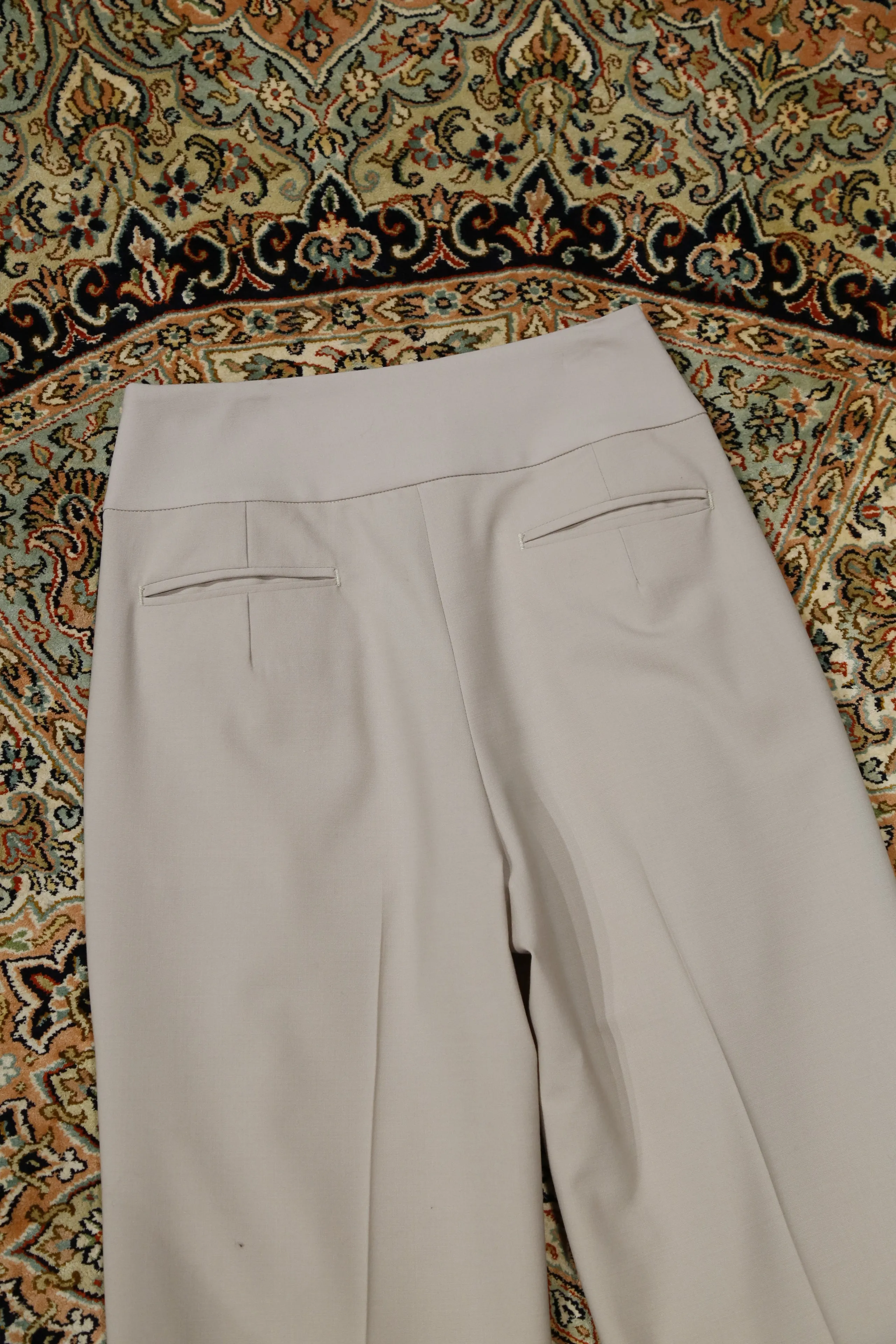 Button Slacks (GREIGE)