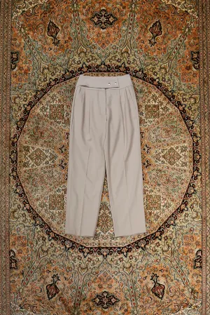 Button Slacks (GREIGE)