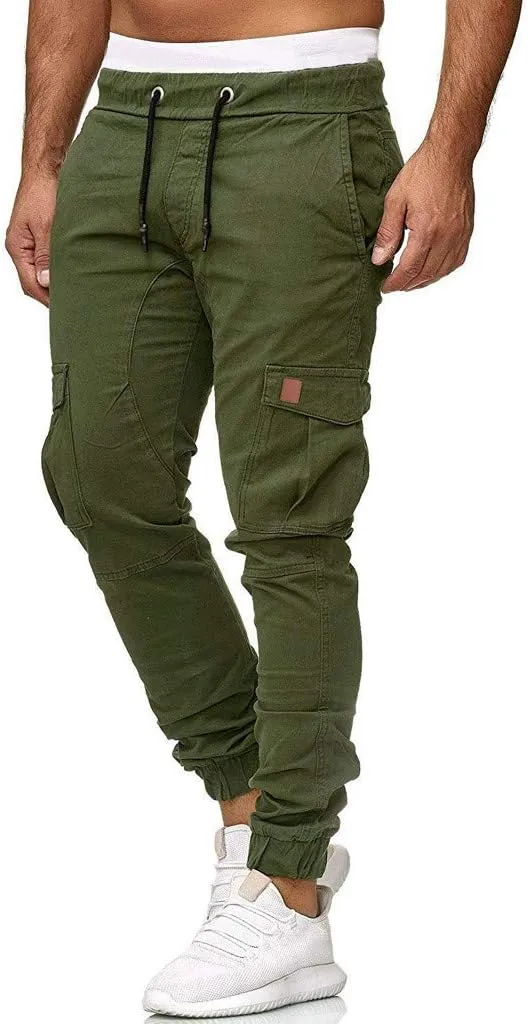 Cargo Sweatpants for Men Joggers Lounge Pants with Pockets Men's Jogger Sweatpants Mens Sweatpants Cargo Lightweight