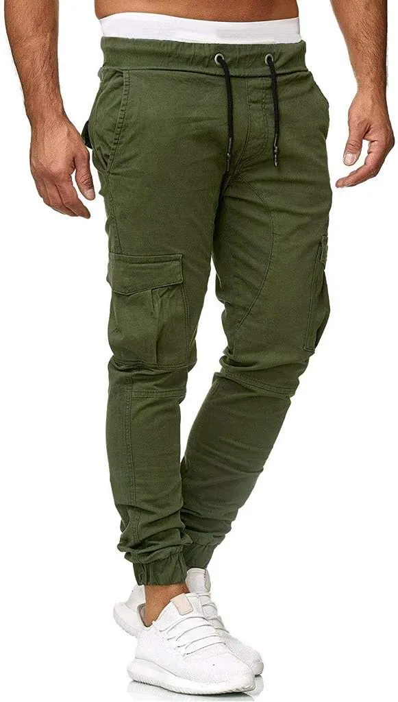 Cargo Sweatpants for Men Joggers Lounge Pants with Pockets Men's Jogger Sweatpants Mens Sweatpants Cargo Lightweight