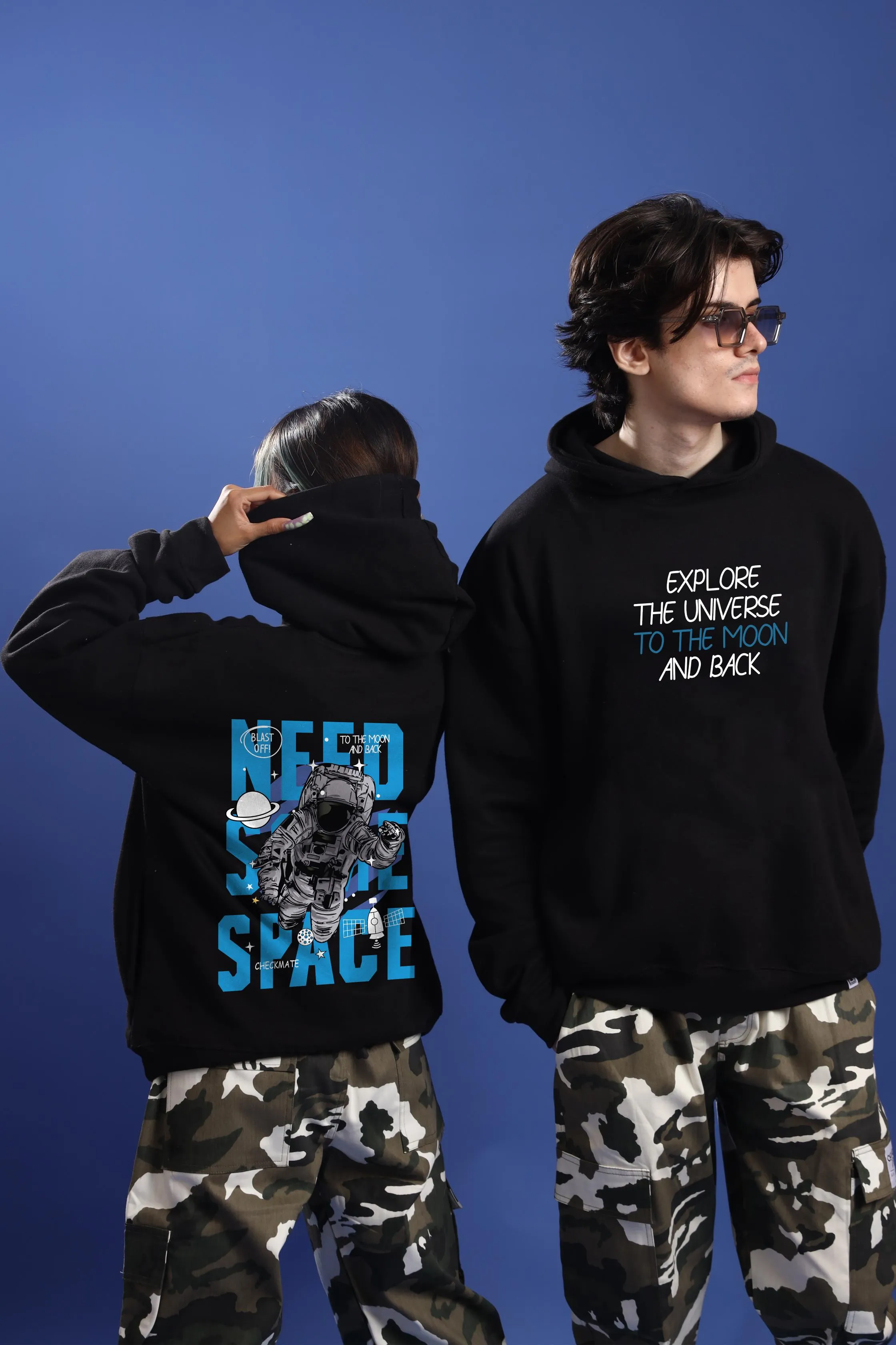 EXPLORE THE UNIVERSE OVERSIZED HOODIE