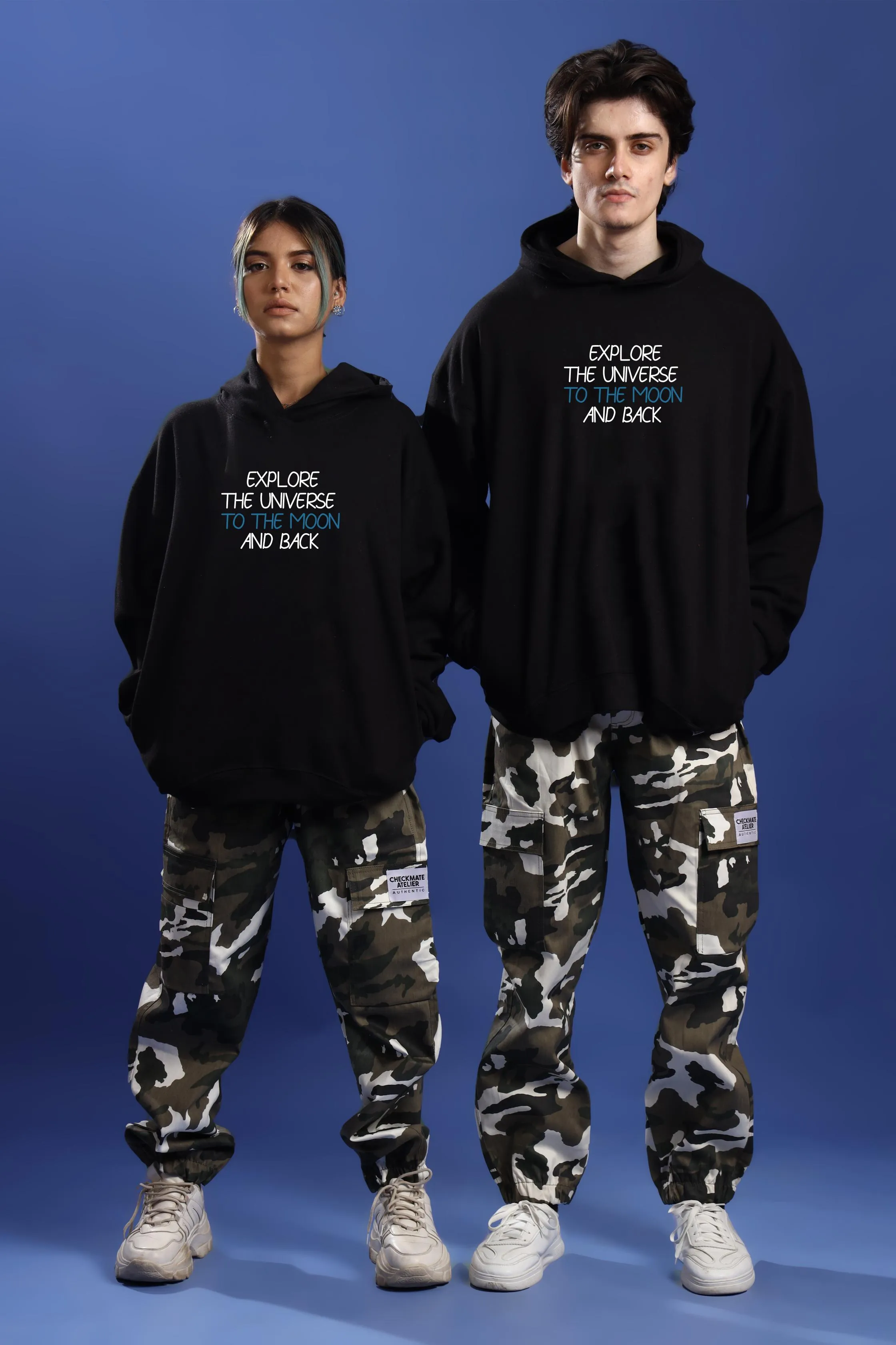 EXPLORE THE UNIVERSE OVERSIZED HOODIE