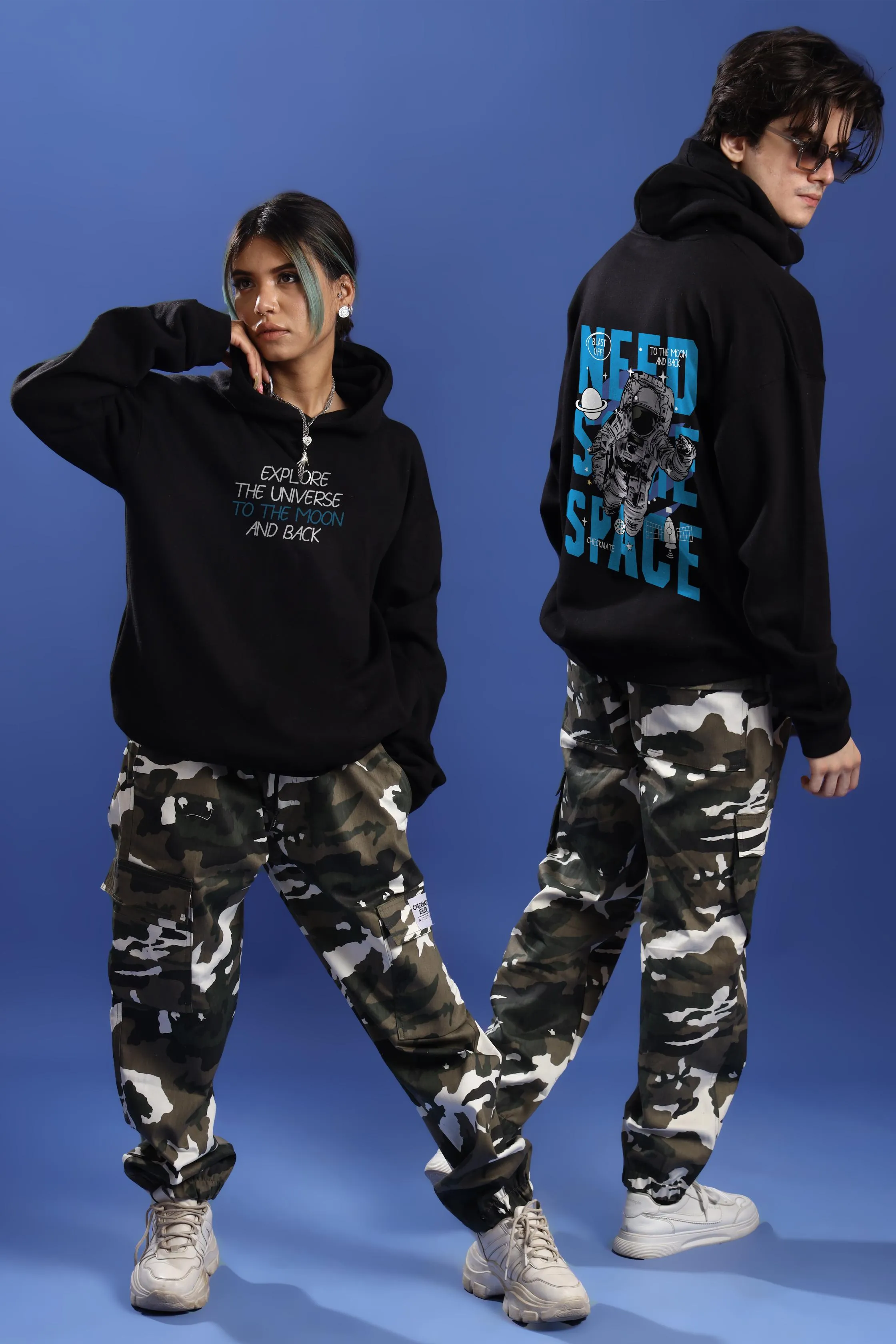 EXPLORE THE UNIVERSE OVERSIZED HOODIE