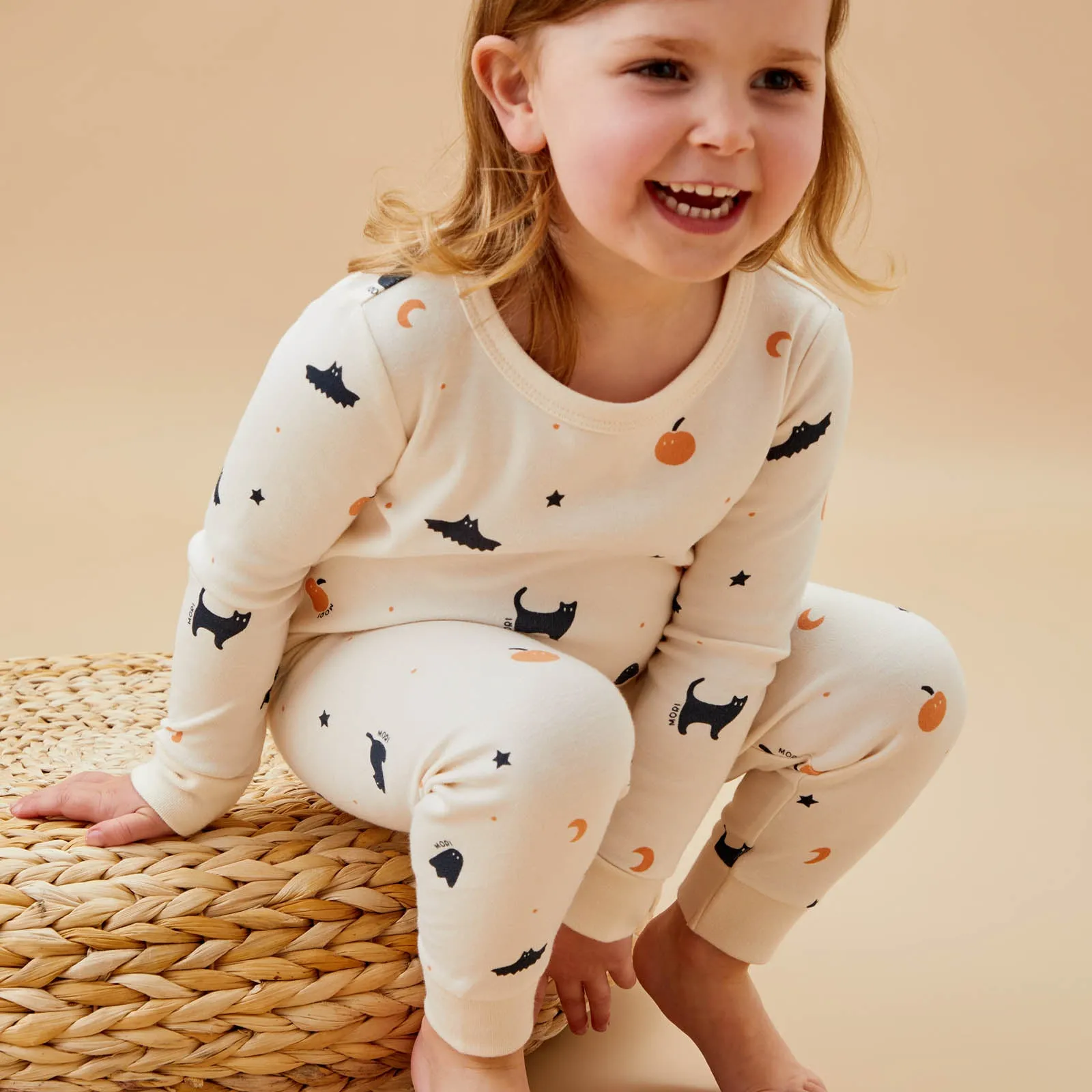 Halloween Print Pajama Set