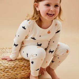 Halloween Print Pajama Set