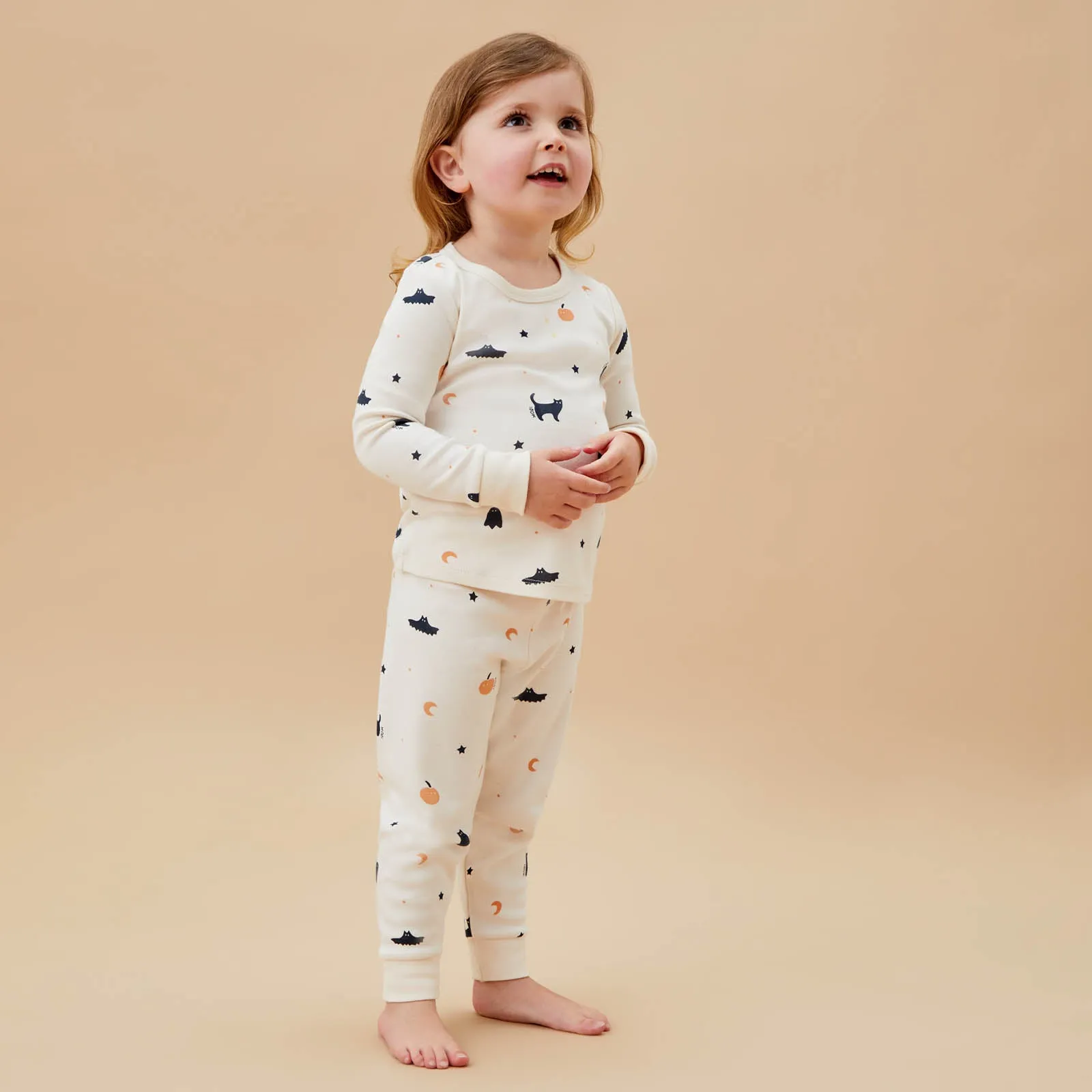 Halloween Print Pajama Set