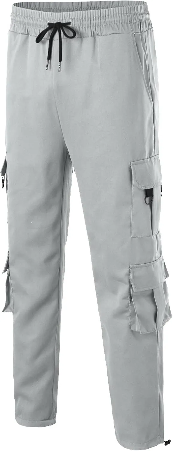 Mens Workout Cargo Sweatpants Pants Thermal Hiking Pants Men's Cargo Pants Lightweight Mens Work Pants Hiking Ripstop