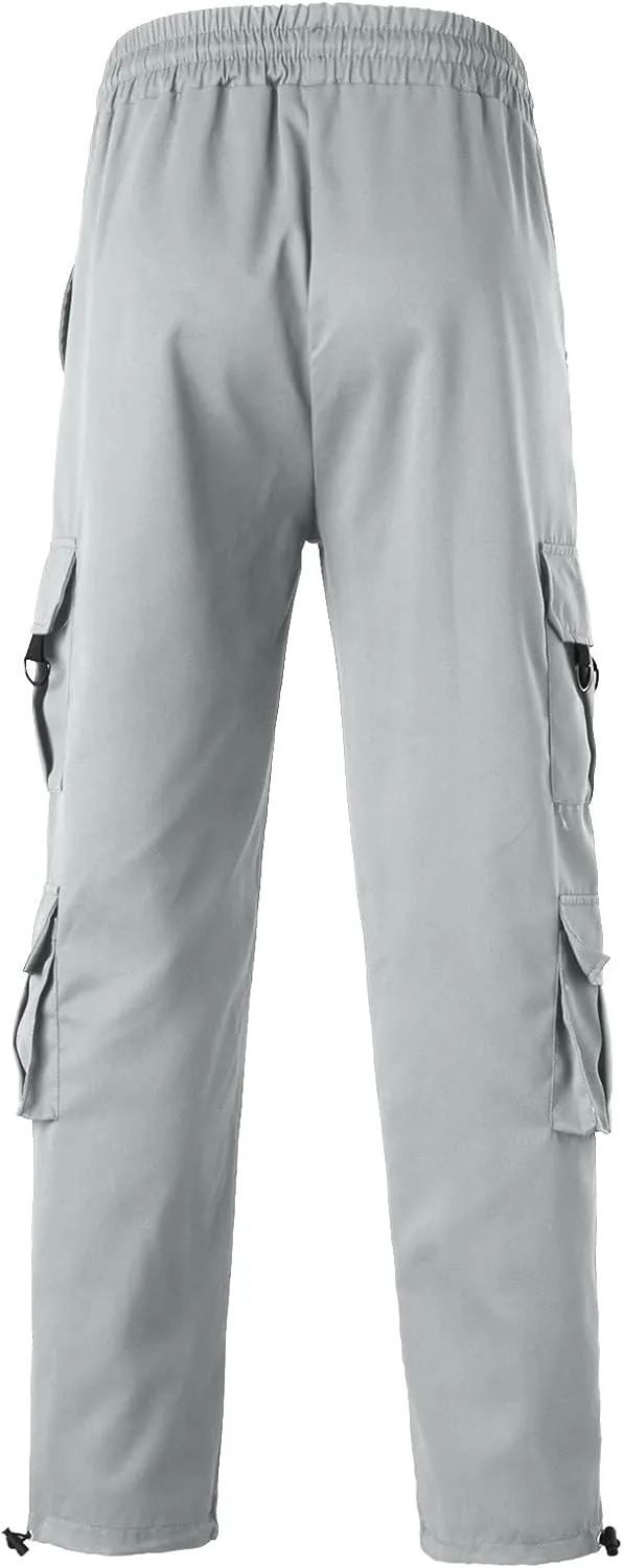 Mens Workout Cargo Sweatpants Pants Thermal Hiking Pants Men's Cargo Pants Lightweight Mens Work Pants Hiking Ripstop