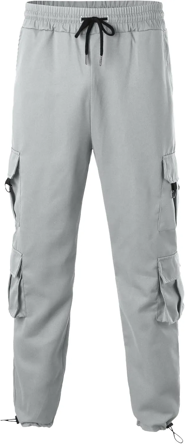 Mens Workout Cargo Sweatpants Pants Thermal Hiking Pants Men's Cargo Pants Lightweight Mens Work Pants Hiking Ripstop