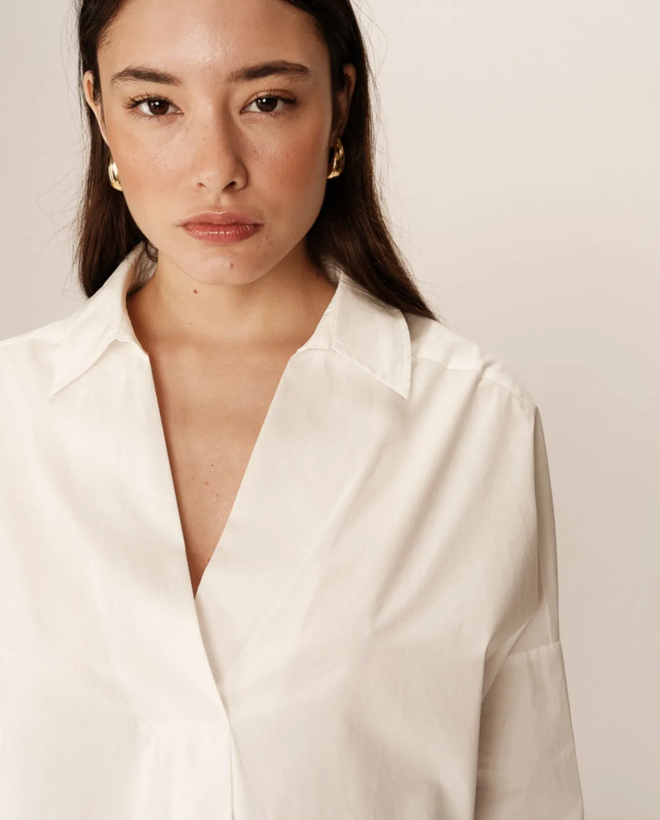 Pavel Oversized Cotton Poplin Shirt