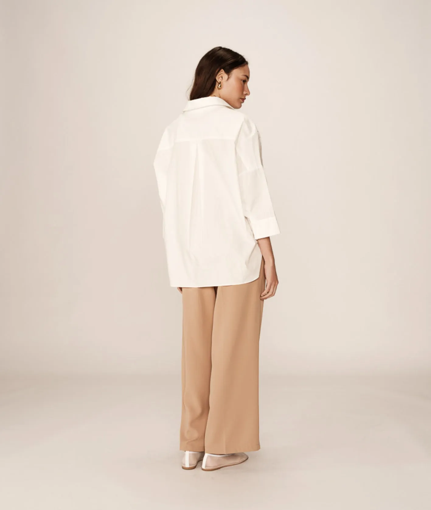 Pavel Oversized Cotton Poplin Shirt
