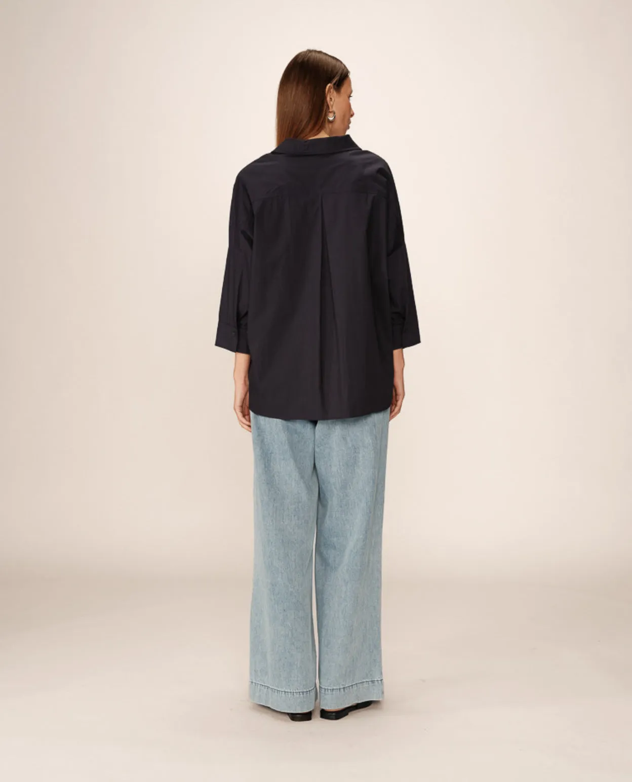Pavel Oversized Cotton Poplin Shirt