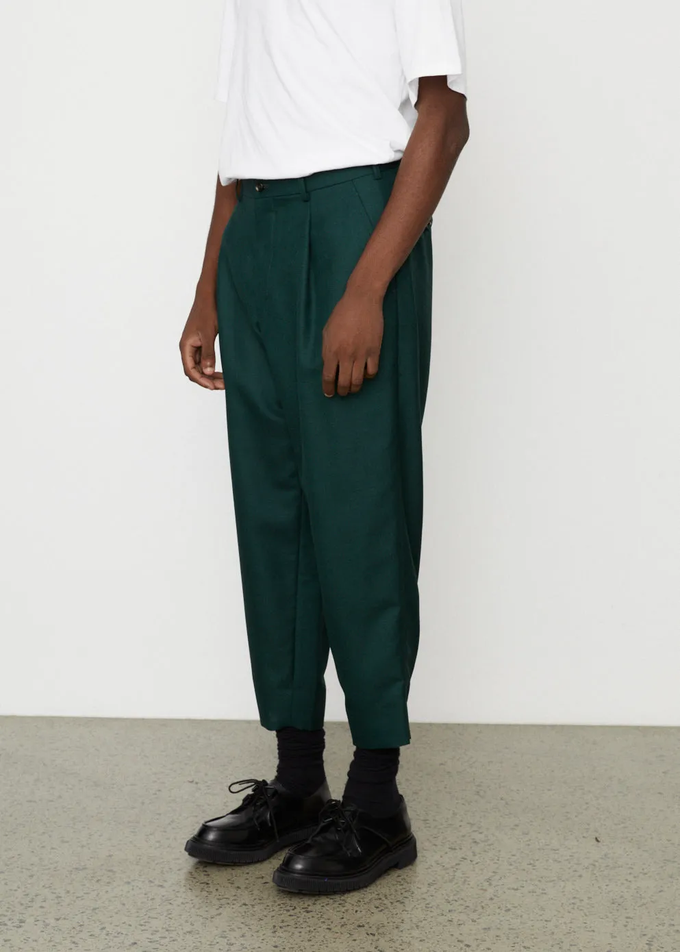 Pleat Front Trousers