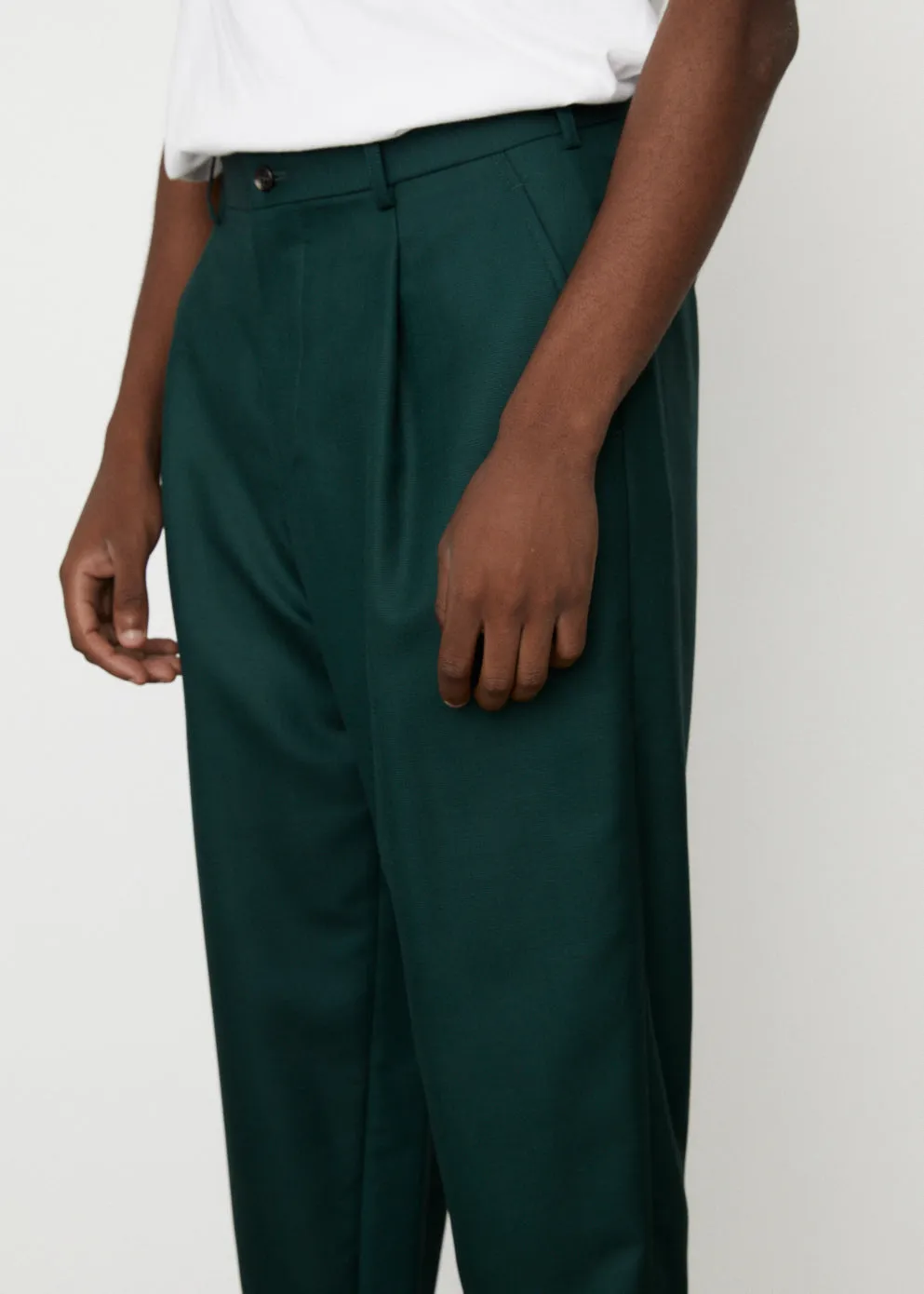 Pleat Front Trousers