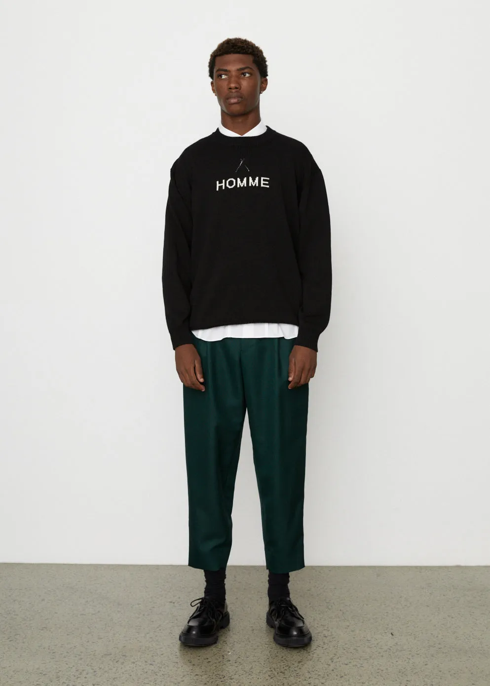 Pleat Front Trousers