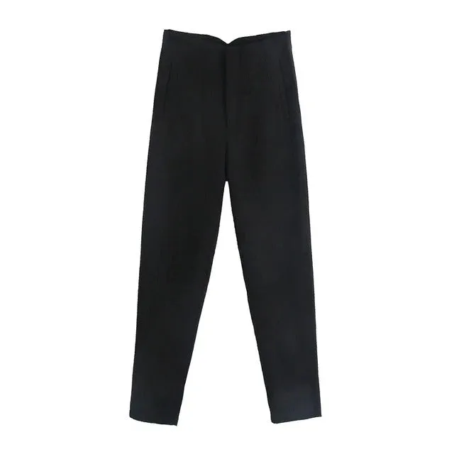 Victoria pegged High Waist Trousers