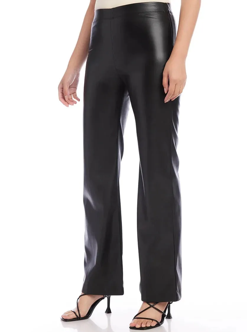 Wide Leg Pants [Black-4L47207]